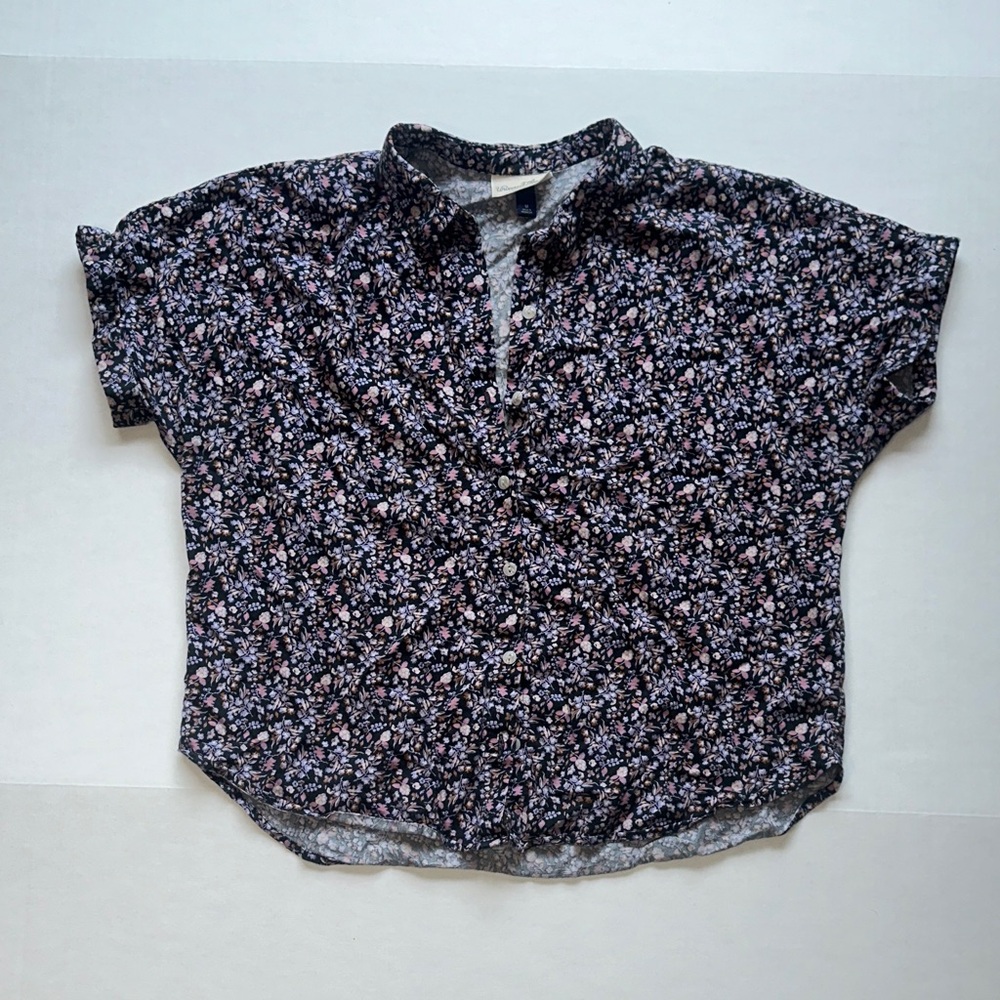 Floral Button-Up Shirt